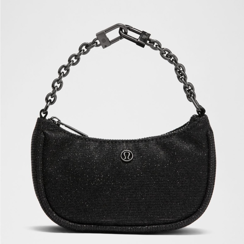 lululemon athletica Glitter Black Shoulder Bag - Picture 3 of 10